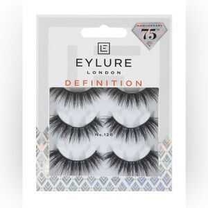 Eylure London 75th Anniversary Edition Definition No.126 Lashes Set New